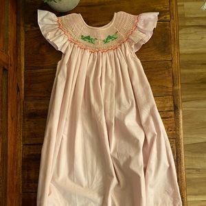 Rosalina Caterpillar Smocked Dress
